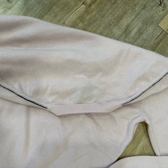 Dunhill Light Pink 100% Cashmere Sweater - Picture 3 of 5